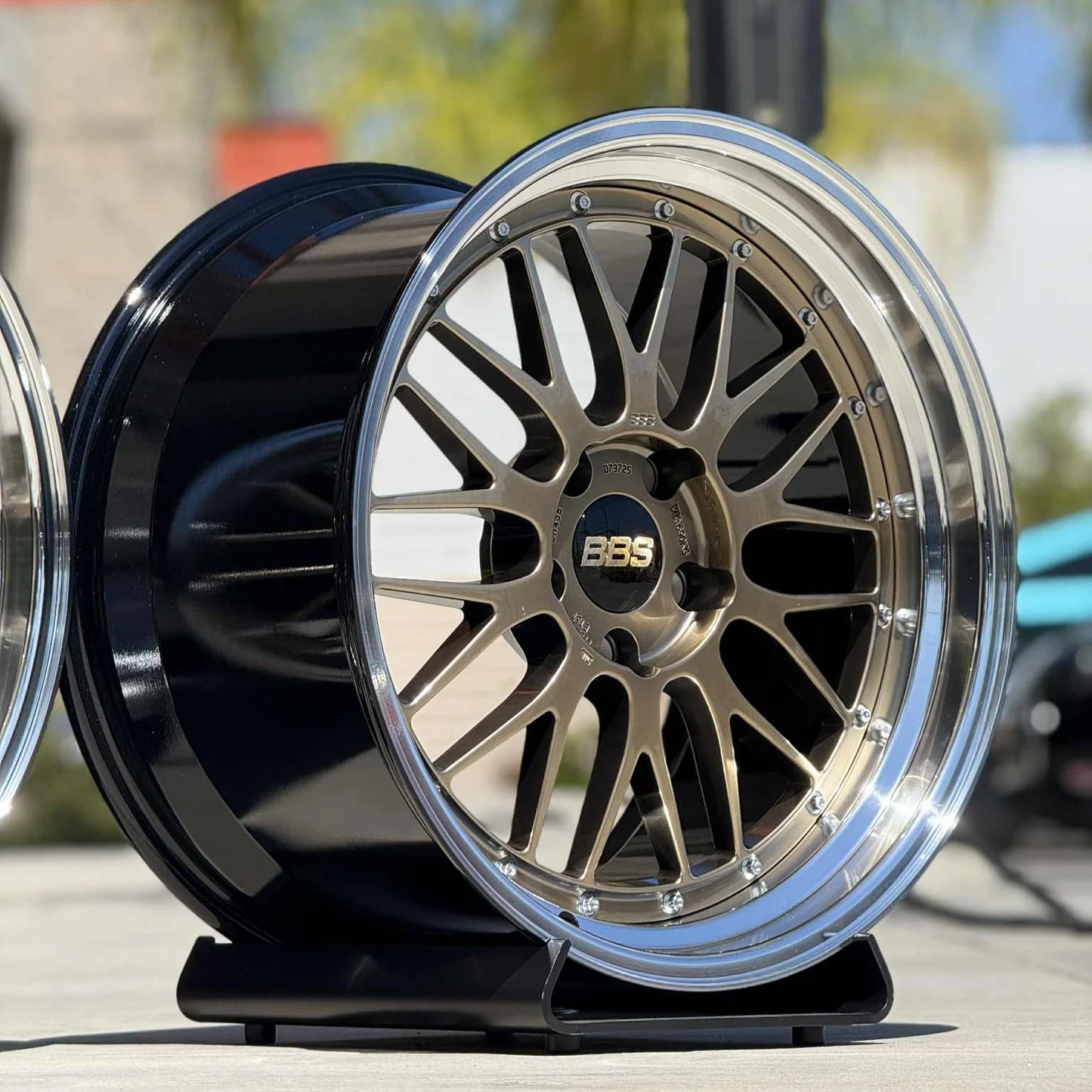 BBS LM 19x9.5 +23, 19x11 +35 5x112 Diamond Gold (SET)