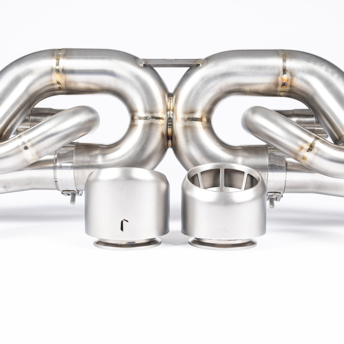 JCR | Porsche 718 GT4 RS TITANIUM RACE PIPE (VALVED)