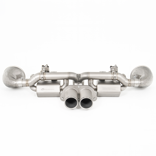 VF Engineering | TITANIUM VALVED CATBACK EXHAUST SYSTEM - 2019-2024 PORSCHE GT3/GT3RS