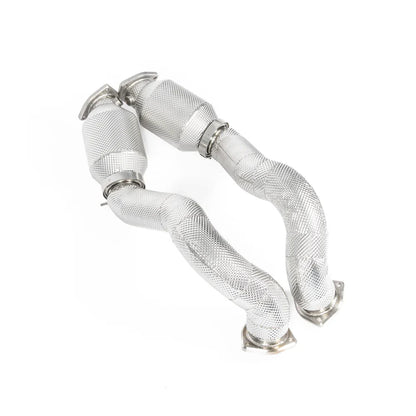 JCR | Porsche 718 GT4 RS INCONEL RACE MANIFOLDS & TITANIUM LINK PIPES (RACE CATS)