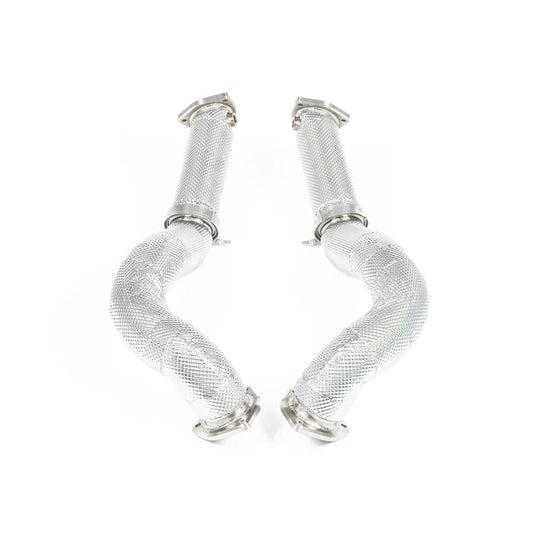 JCR | Porsche 718 GT4 RS TITANIUM LINK PIPES (NON SILENCED)
