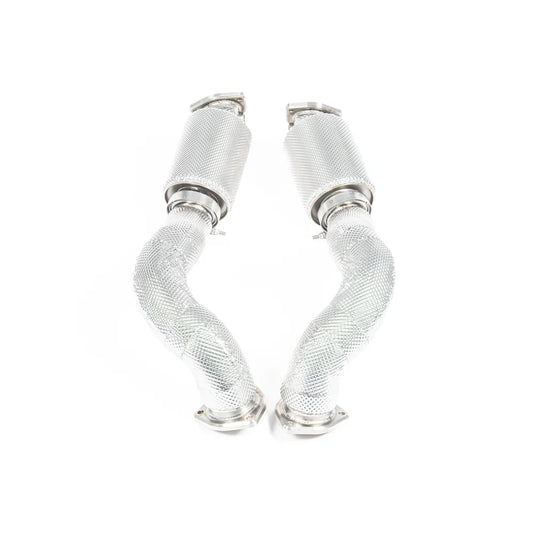 JCR | Porsche 718 GT4 RS TITANIUM LINK PIPES (SILENCED)