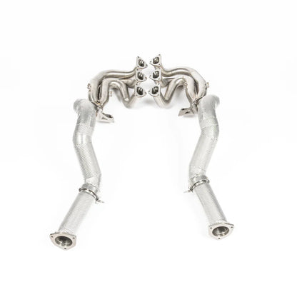JCR | Porsche 718 GT4 RS INCONEL RACE MANIFOLDS & TITANIUM LINK PIPES (NON SILENCED)