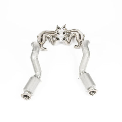 JCR | Porsche 718 GT4 RS INCONEL RACE MANIFOLDS & TITANIUM LINK PIPES (SILENCED)