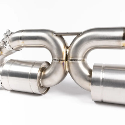 JCR | Porsche 992 CARRERA / TURBO TITANIUM CENTRE (SILENCED / NON VALVED)