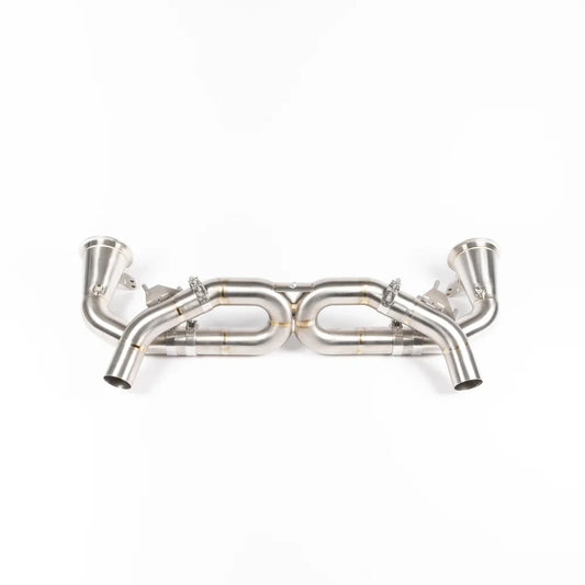 JCR | Porsche 992 CARRERA / TURBO TITANIUM RACE PIPE (NON SILENCED / CAT DELETES)