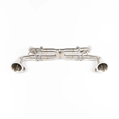 JCR | Porsche 992 CARRERA / TURBO TITANIUM RACE PIPE (NON SILENCED / CAT DELETES)
