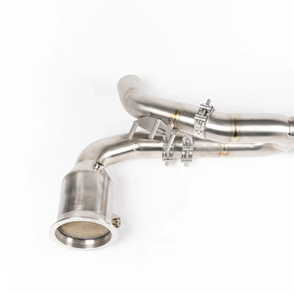 JCR | Porsche 992 CARRERA / TURBO TITANIUM RACE PIPE (NON SILENCED / RACE CATS)