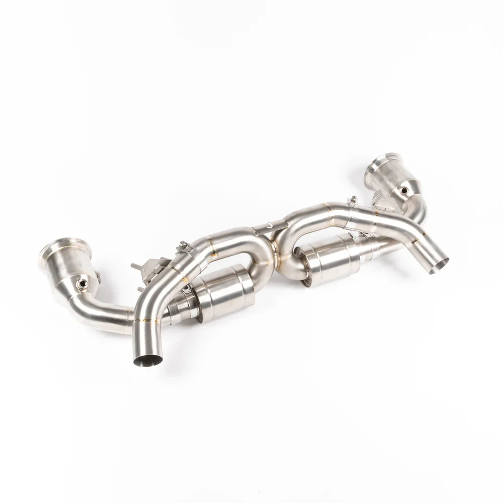 JCR | Porsche 992 CARRERA / TURBO TITANIUM RACE PIPE (SILENCED / RACE CATS)