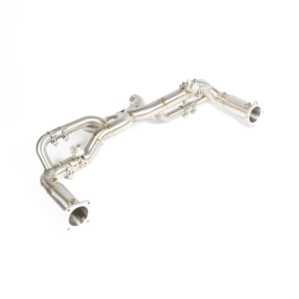 JCR | Porsche 991.2 CARRERA / S / GTS TITANIUM VALVED RACE PIPE (CAT DELETE)