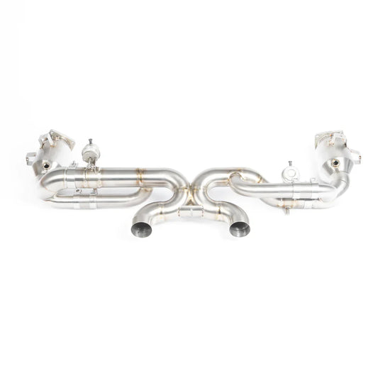 JCR | Porsche 991.2 CARRERA / S / GTS TITANIUM VALVED RACE PIPE (RACE CATS)