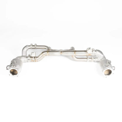 JCR | Porsche 991.2 CARRERA / S / GTS TITANIUM VALVED RACE PIPE (HEAT SHIELDED RACE CATS)