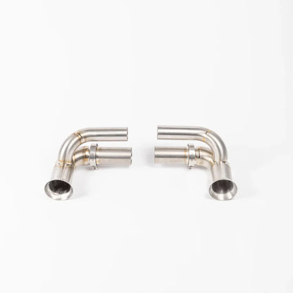 JCR | Porsche 991 / 997 GT3 TITANIUM SIDE SILENCER BYPASS (NON VALVED)
