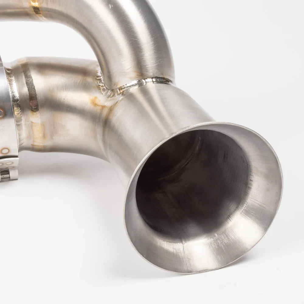 JCR | Porsche 991 / 997 GT3 TITANIUM SIDE SILENCER BYPASS (NON VALVED)