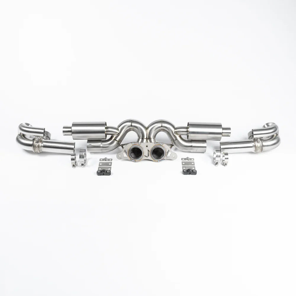 JCR | Porsche 991 / 997 GT3 TITANIUM SUPERLIGHT RACE PIPE (VALVED)
