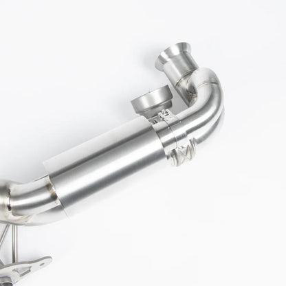 JCR | Porsche 991 / 997 GT3 TITANIUM SUPERLIGHT RACE PIPE (VALVED)