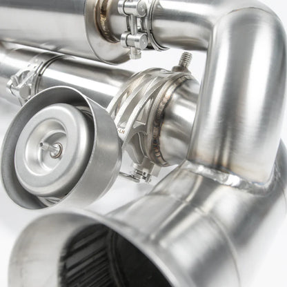JCR | Porsche 991 / 997 GT3 TITANIUM SUPERLIGHT RACE PIPE (VALVED)
