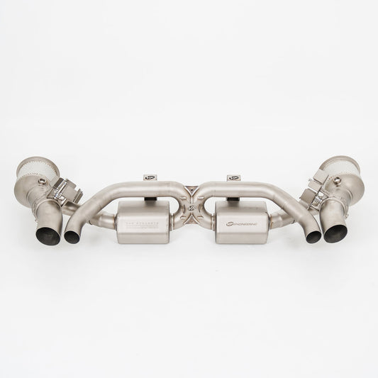 VF Engineering | TITANIUM VALVED CATBACK EXHAUST SYSTEM - 2019-2024 PORSCHE 911 CARRERA (C2/C4/C2S/C4S/GTS)