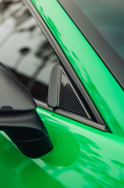True Performance Carbon Fiber Wind Deflectors (992, 991, 991.2, 718, 981)