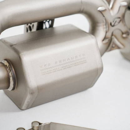 VF Engineering | TITANIUM VALVED CATBACK EXHAUST SYSTEM - 2019-2024 PORSCHE 911 TURBO/TURBO S