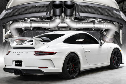 Porsche 991 GT3 / GT3 RS / 911R SOUL Modular Competition (Valved) Exhaust Package