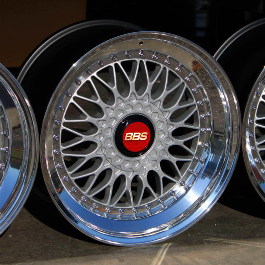 BBS Style 5 (3-Piece, Double Stepped) - 18" Staggered - 5x120
