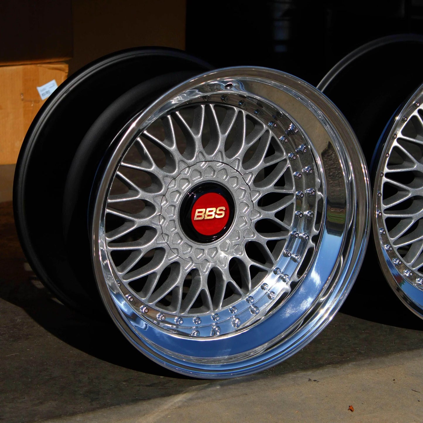 BBS Style 5 (3-Piece, Double Stepped) - 18" Staggered - 5x120