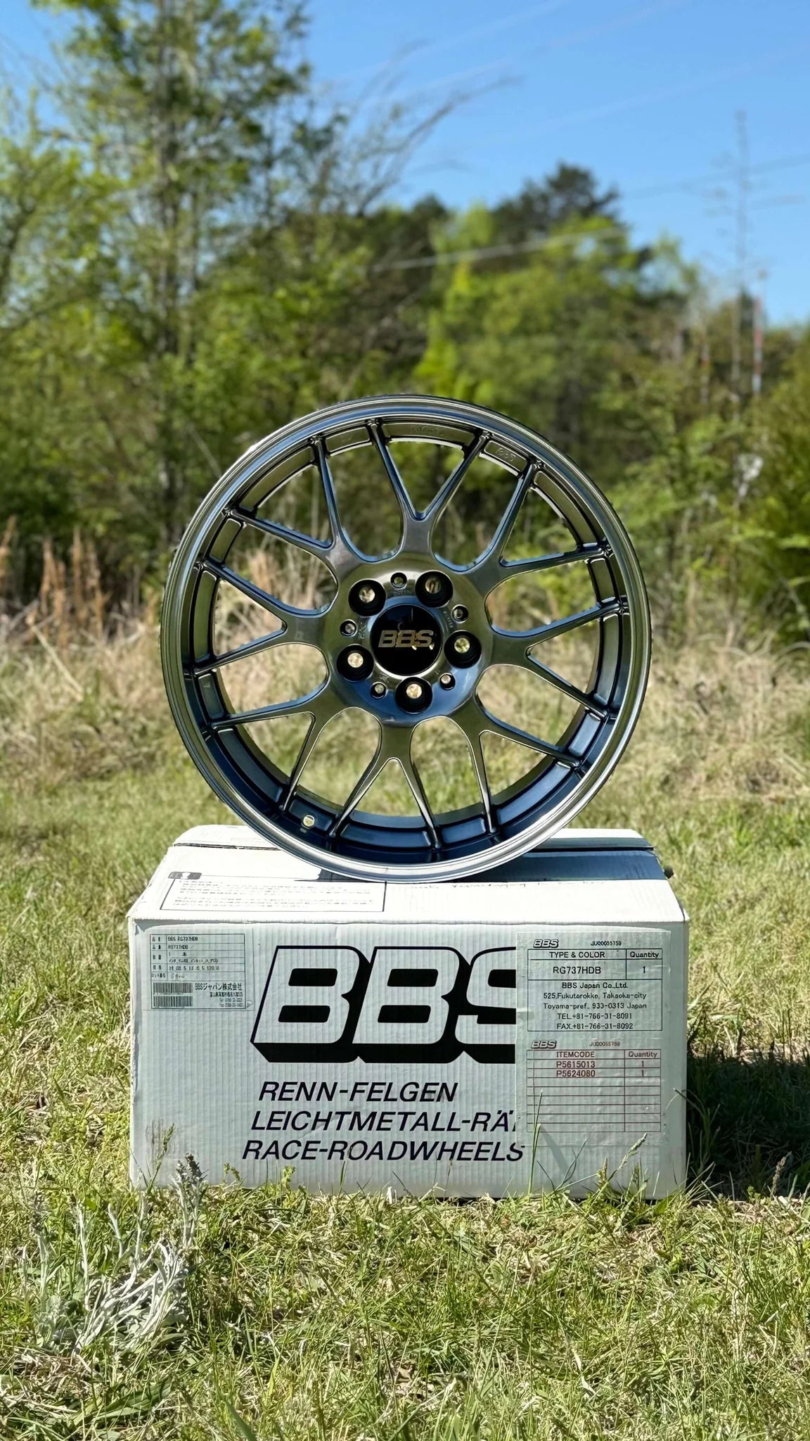 BBS RG-R RG737 - 18" Square - 5x120