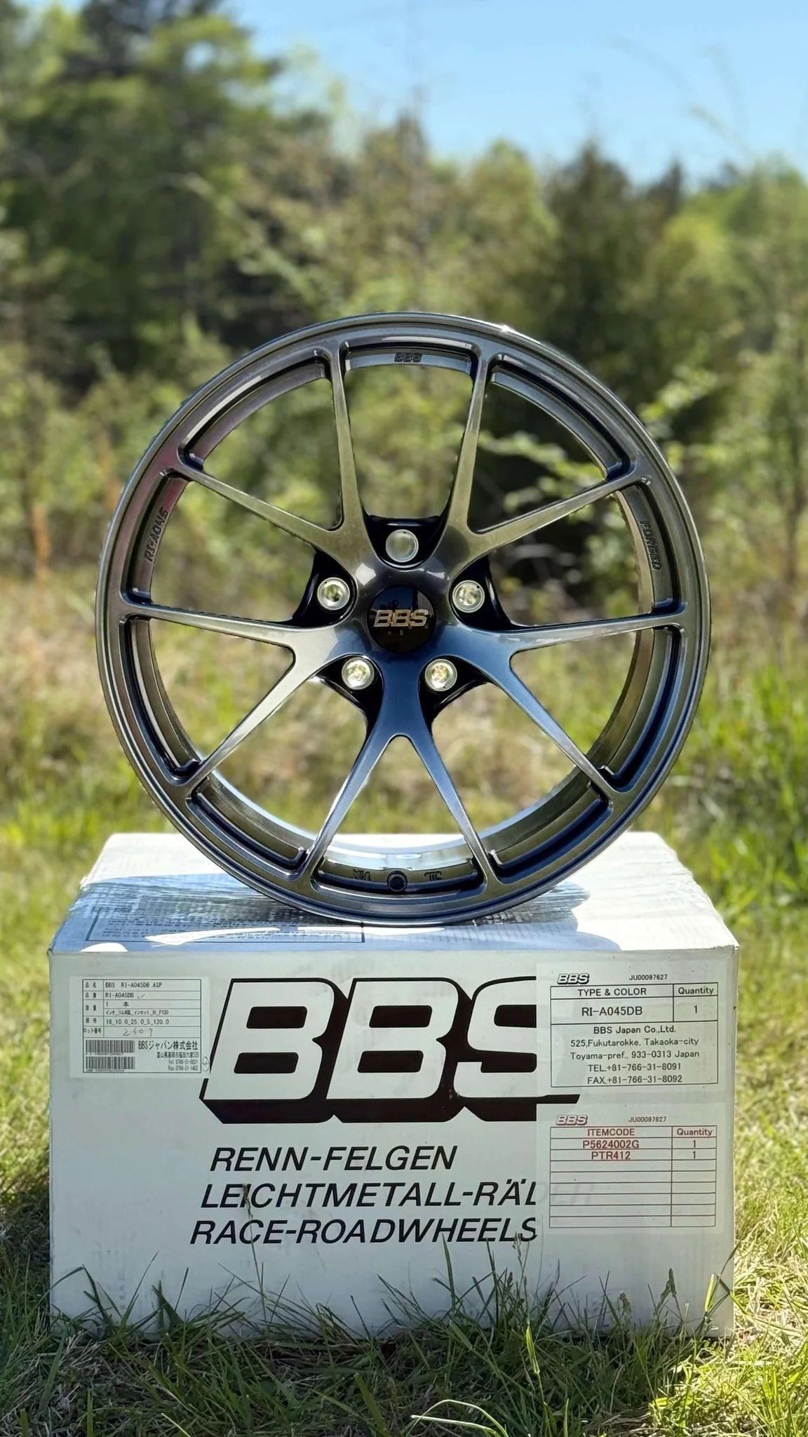 BBS RI-A (RIA045 / RIA046) - 18" Staggered - 5x120