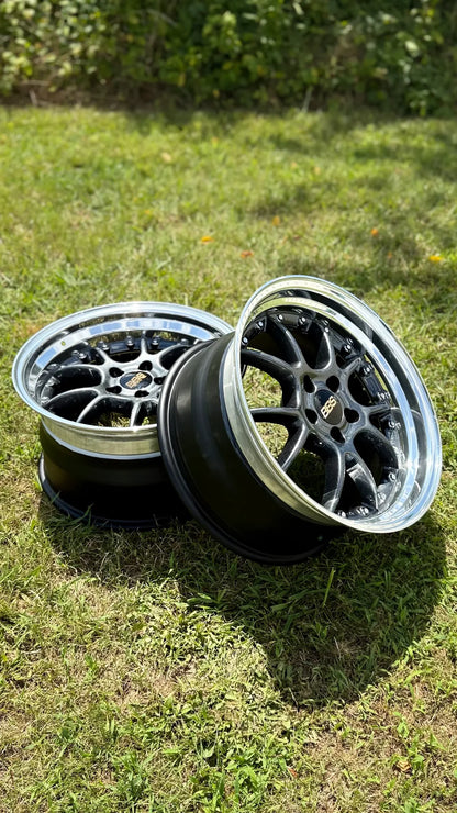 BBS RK2 - 18" Staggered - 5x120 (3-piece)