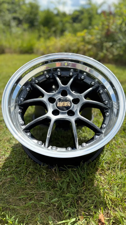 BBS RK2 - 18" Staggered - 5x120 (3-piece)