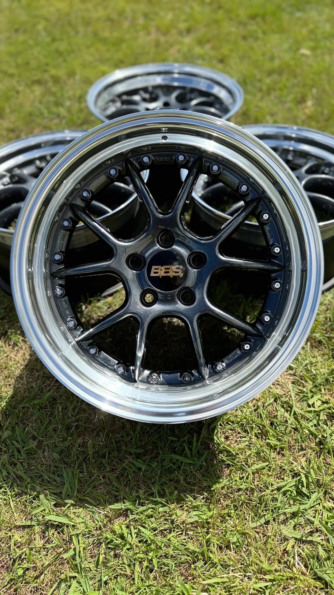 BBS RK2 - 18" Staggered - 5x120 (3-piece)