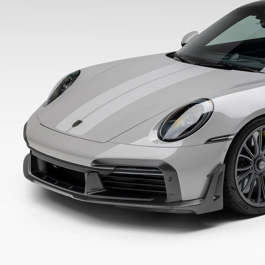 Porsche 992 Turbo S Aero Front Spoiler w/ Winglets