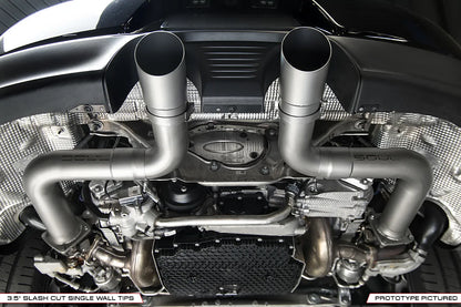 Porsche 991.2 Carrera (with PSE) Trackback Turbo Back Exhaust
