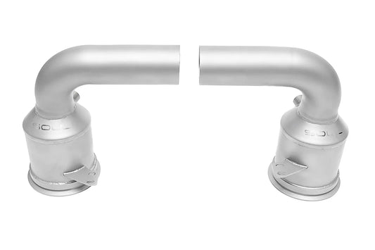 Porsche 992 Turbo Cat Bypass Pipes