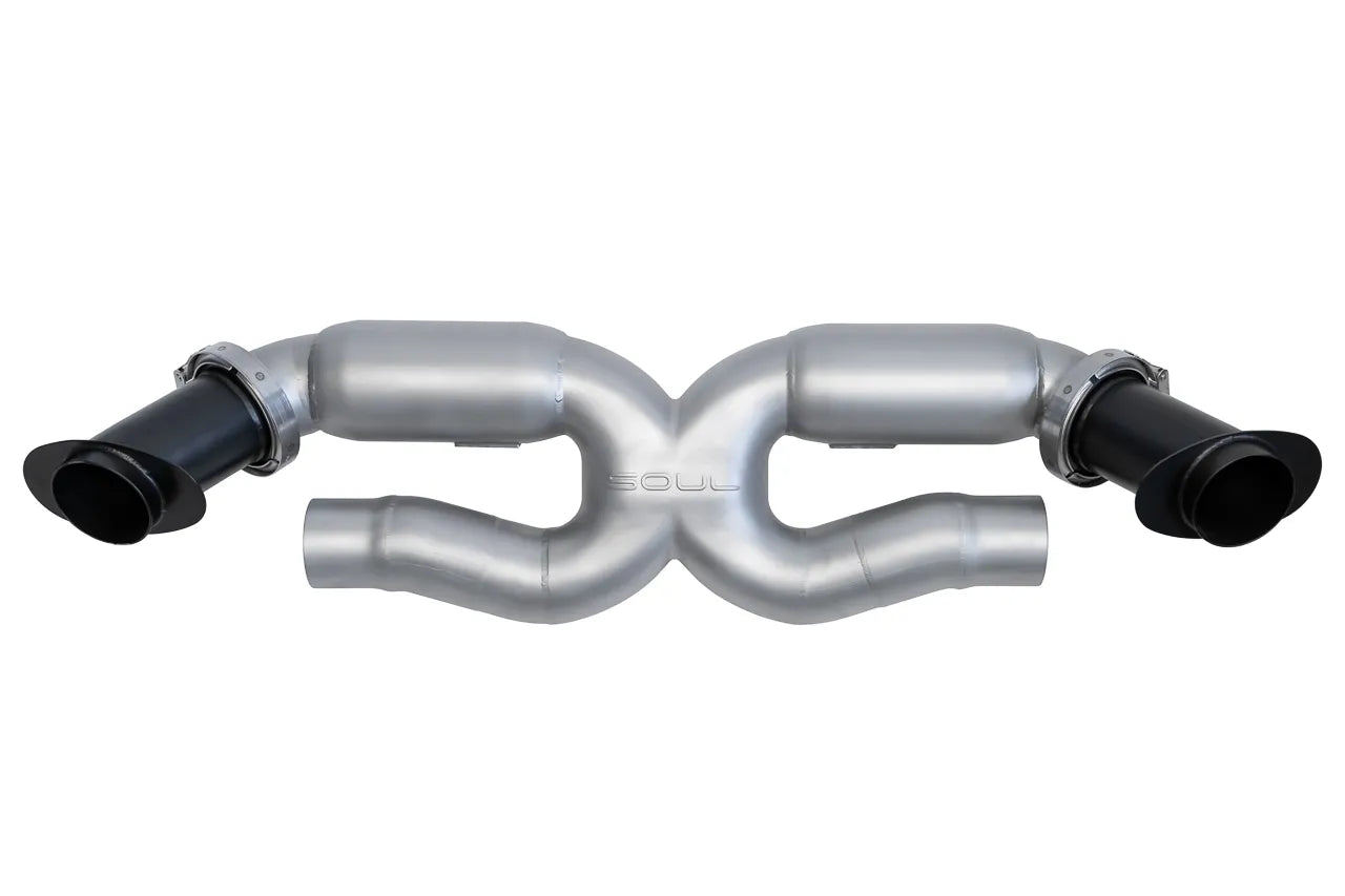 Porsche 992.1 Carrera SOUL X-Pipe Exhaust System
