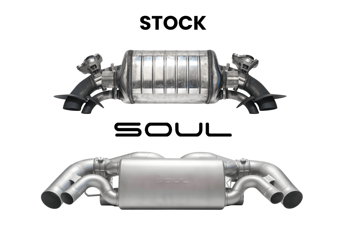 Porsche 992.2 Carrera (Base / T / S) Valved Exhaust System