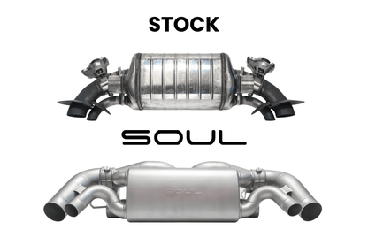 Porsche 992.2 Carrera (Base / T / S) Valved Exhaust System