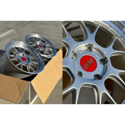 BBS LM-R 19x8.5 +55, 19x11 +63 5x130 Diamond Silver (SET)
