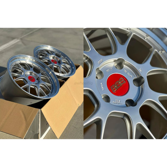 BBS LM-R 19x8.5 +55, 19x11 +63 5x130 Diamond Silver (SET)