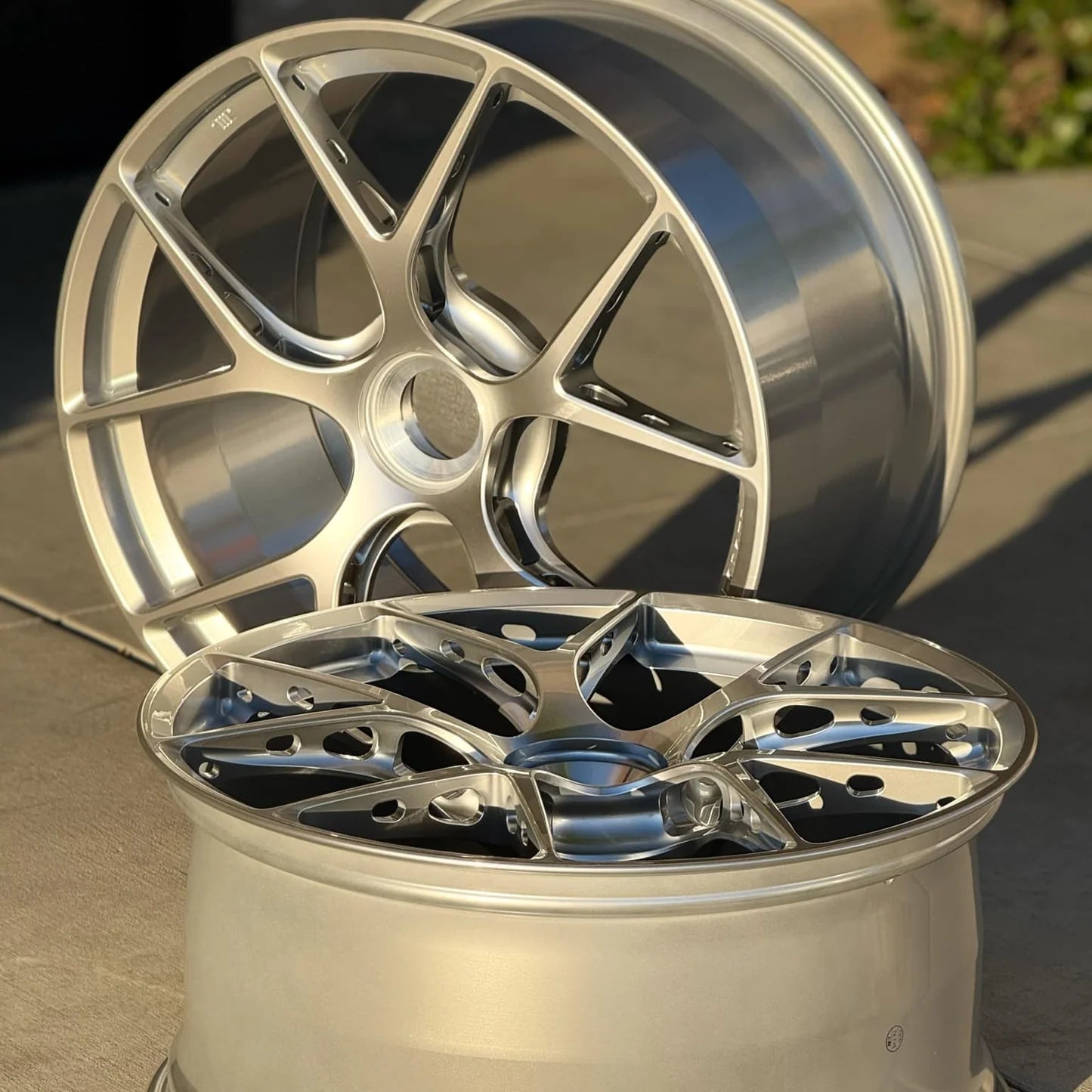 BBS FI-R Evo 20x9.5 +44, 21x12 +70 CL Diamond Silver (SET)
