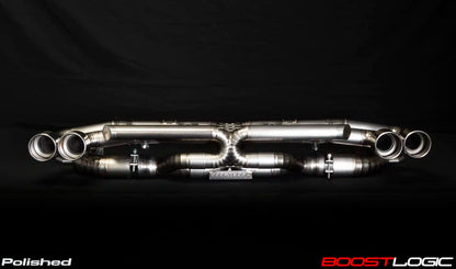 Boost Logic Porsche 991 Turbo Titanium Exhaust