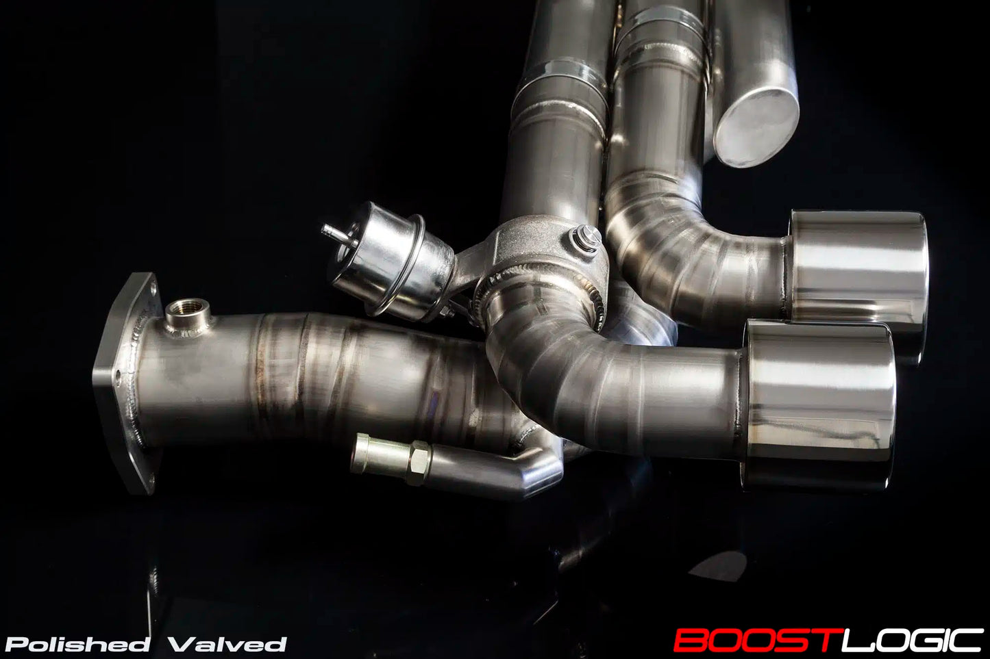 Boost Logic Porsche 991 Turbo Titanium Exhaust