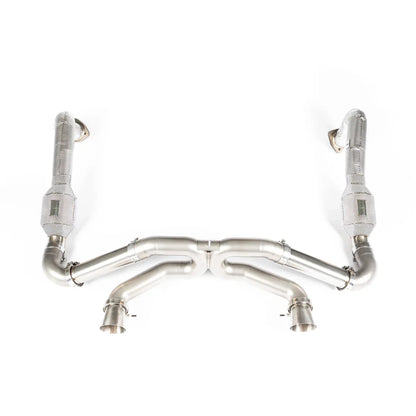 JCR | Porsche 718 GT4 / SPYDER / GTS 4.0 TITANIUM SUPERLIGHT RACE PIPE (CATTED / NON SILENCED)