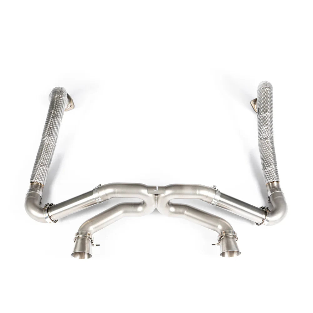 JCR | Porsche 718 GT4 / SPYDER / GTS 4.0 TITANIUM SUPERLIGHT RACE PIPE (NON SILENCED)