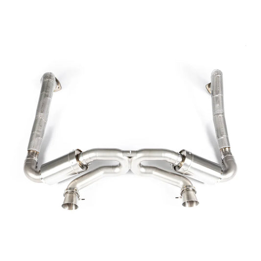 JCR | Porsche 718 GT4 / SPYDER / GTS 4.0 TITANIUM SUPERLIGHT RACE PIPE (SILENCED)