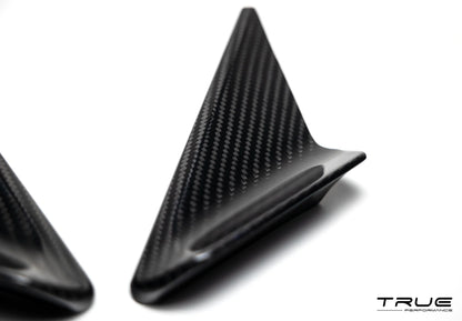 True Performance Carbon Fiber Wind Deflectors (992, 991, 991.2, 718, 981)